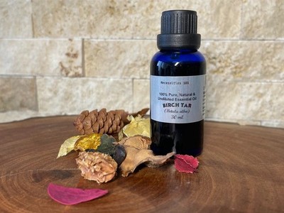Birch Tar  Pure & Natural Betula alba Essential Oil.Undiluted. Up to 10% off