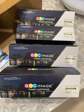 GPC Image CF410A CF411A CF412A CF413A Toner Cartridge Set 4-Pack CMYK New