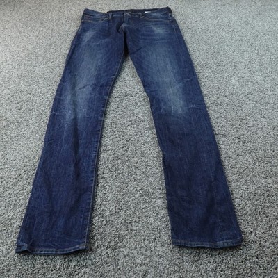 Polo Ralph Lauren Jeans Mens 32X34 Blue Denim Sullivan Slim Tapered Leg Stretch