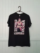 Sumiko Inaba Lady Samurai Bellator MMA Hawaii T-Shirt Men's Sz L Black