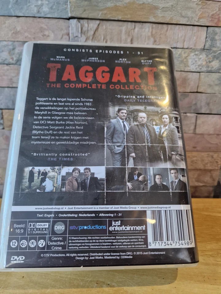 Taggart : The Complete Collection Episodes 1 - 110 DVD Set  *Dutch Import - UK - Image 2 of 3
