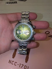 Spinnaker Hull Chrono Shire Green With Forstner Bracelet