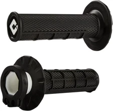 ODI MX V2 Lock-On Half Waffle Grips Black