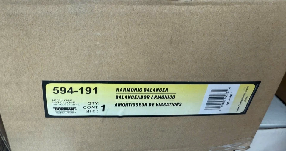 Equilibrador armónico Dorman 594-191 para Chrysler Dodge Jeep Ram 5073591AA Foto 3 de 3