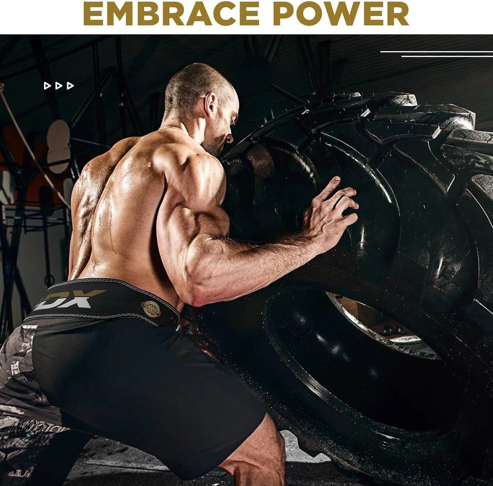 Пояс для тяжелой атлетики от RDX, пояс для бодибилдинга, пояс для тяжелой атлетики для тренажерного зала - Изображение 3 из 3