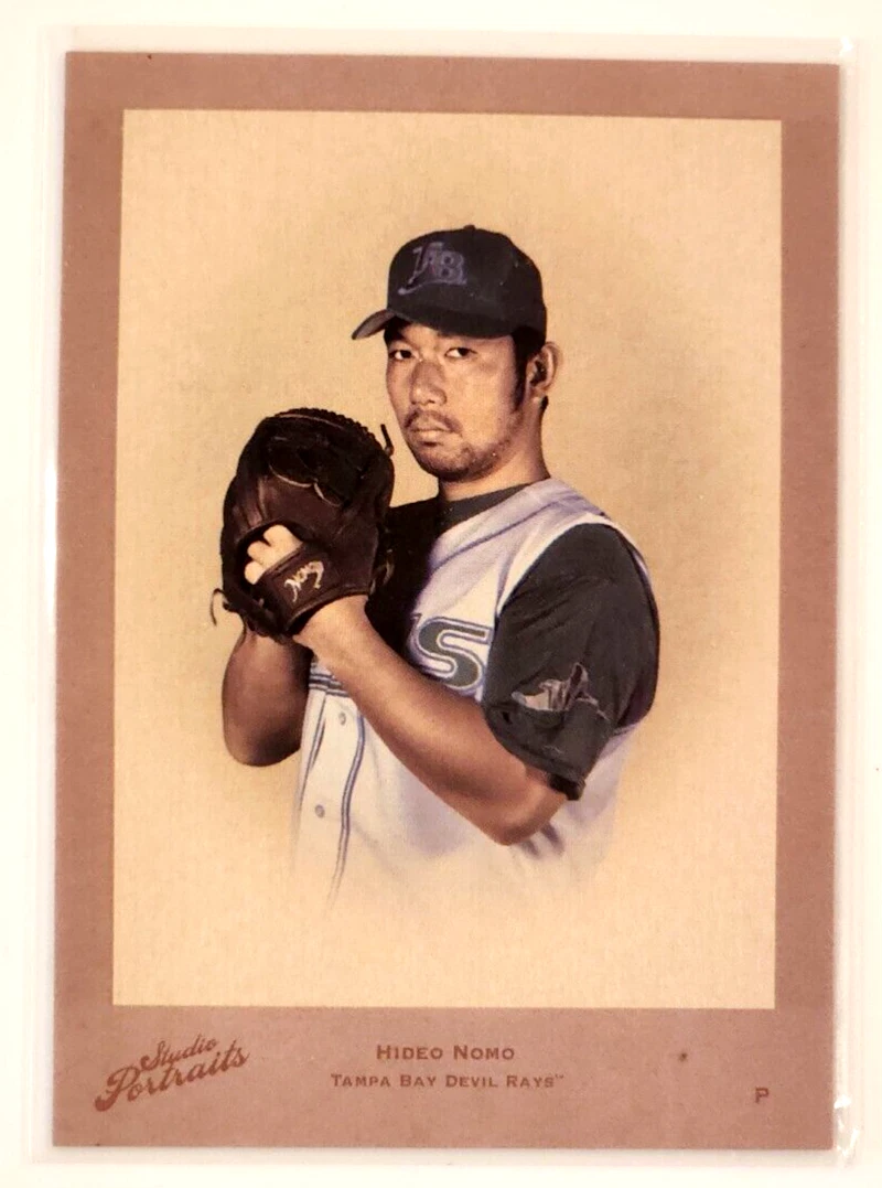 Hideo Nomo Tampa Bay Rays Baseball Sports Trading Cards