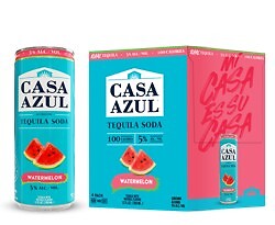 Casa Azul Watermelon Tequila Soda NV (42 ml)