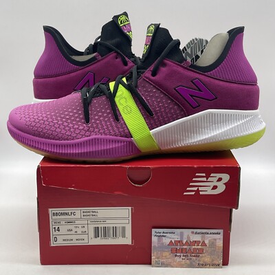 Size 14 New Balance OMN1S Low Berry Lime Purple White Suede