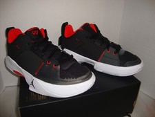 New Nike FD2338-006 Youth Boys Jordan One Take 5 Sneakers Size 6.5Y Black Red