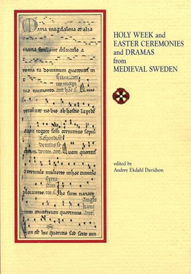 Karwoche und Osterzeremonien und Dramen aus dem Mittelalter - Hardcover NEU Davidson,