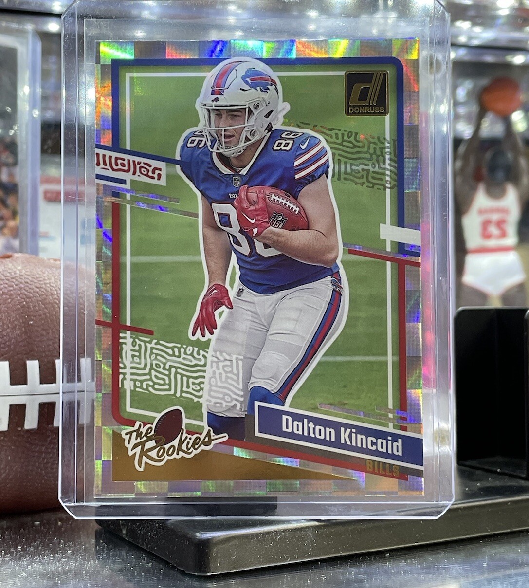 2023 PANINI DONRUSS #11 DALTON KINCAID THE ROOKIES SP HOLO INSERT BILLS RC