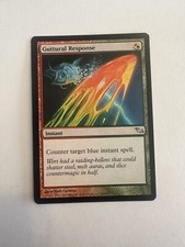 MTG Guttural Response Shadowmoor 208/301 Regular Uncommon NM
