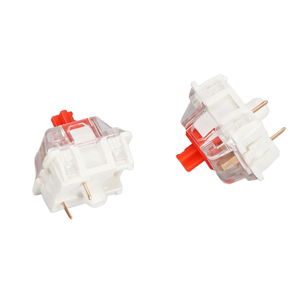 10Pcs Red Switch Mechanical Keyboard with Alloy Touch Spot Tech BEA