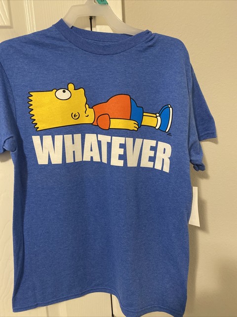 bart simpson whatever shirt