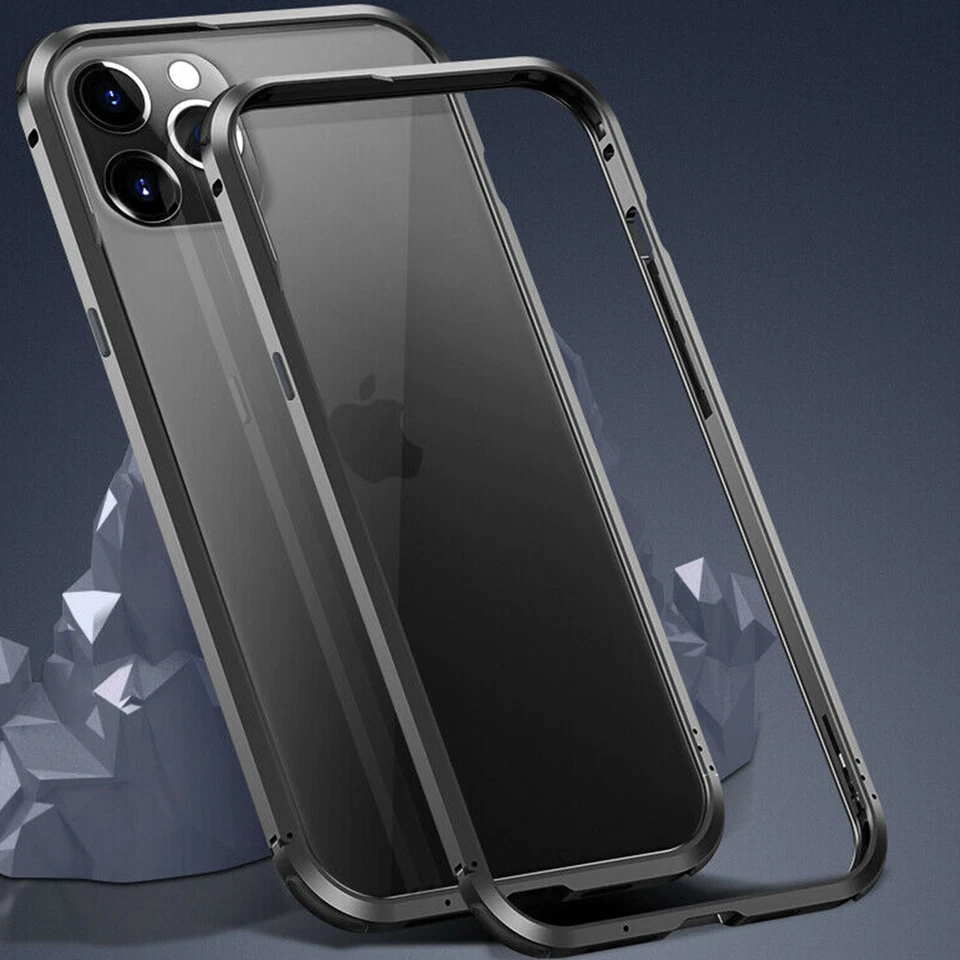 Per 12 Mini / 12 Pro / Max Custodia per paraurti ultra sottile in alluminio - Immagine 2 di 4