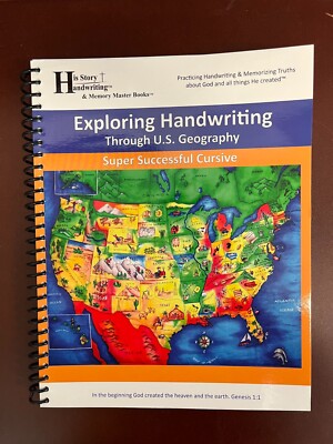His Story Handwriting - Exploring Handwriting Through US Geography - NEW