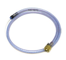 Adaptor Pipe For Disposable Regulator to Fit Tig, Mig Welder Nipple Outlet (G55)