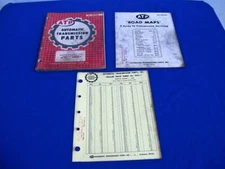 ORIGINAL 1963 ATP AUTOMATIC TRANSMISSION PARTS ROAD MAPS MANUAL