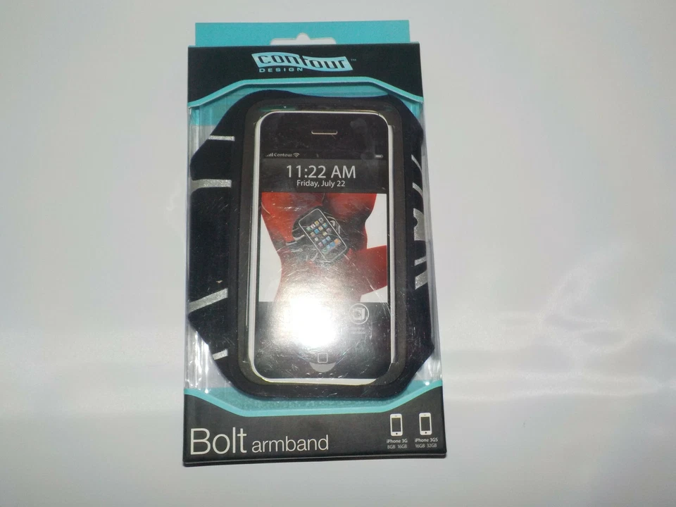 Capa pulseira reflexiva parafuso design contorno para iPhone 3G/3GS - Imagem 2 de 2