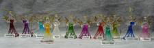 Birthstone Angels  Ornaments/Figurines. Holding a heart. Each sold separate.