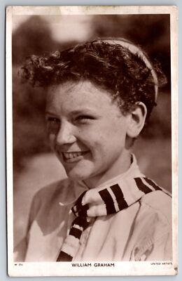 Darlington UK Child Actor William Graham~Commercials For Omo Washing Powder RPPC