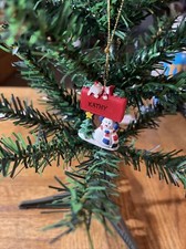 Kurt Adler Snowman Christmas Tree Name Ornament Kathy
