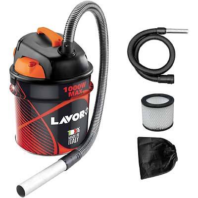 Aspiracenere Professionale Lavorwash Ashley 901 - 1000W 18L Acciaio