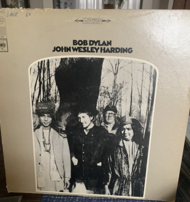 BOB DYLAN ''JOHN WESLEY HARDING'' EYES LABEL STEREO