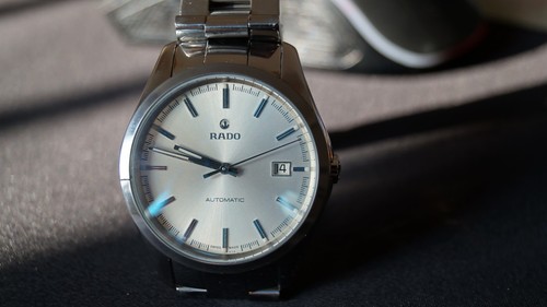 RADO Hyperchrome Automatic watch silver Dial Steel Ceramic Titanium date @3 READ - Picture 22 of 24