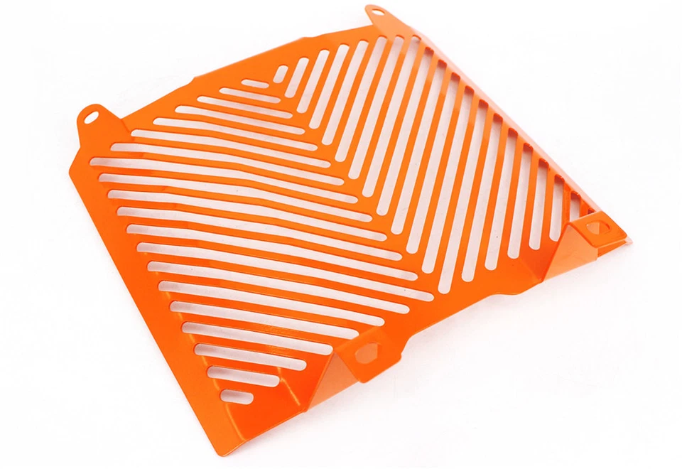 Protector de tanque de agua de protección de rejilla de radiador para KTM 690 Duke 2012-2017 naranja Foto 4 de 4