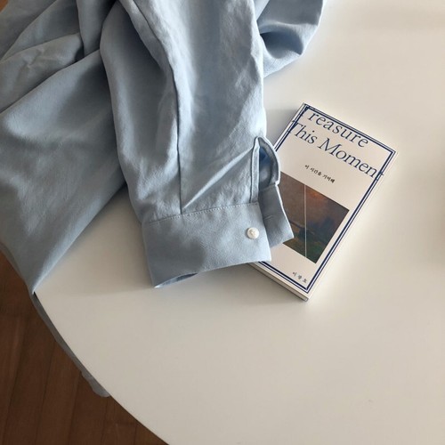 Mujeres Algodón/Lino Cárdigan Abotonado Manga Larga Top Ropa Suave Camisa - Imagen 5 de 11