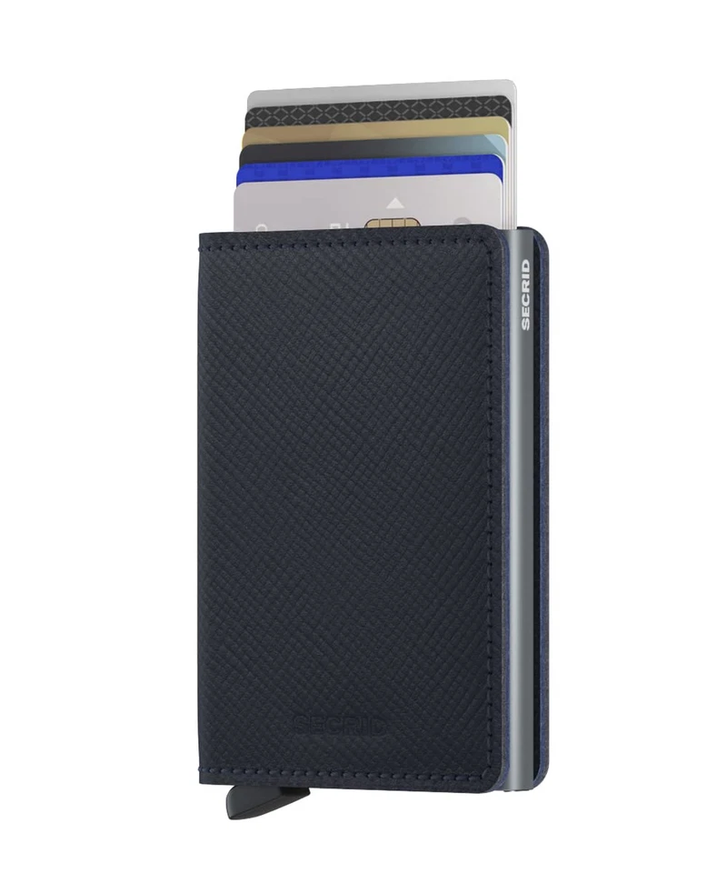 Secrid Navy Slimwallet Wallet SO-NAVY - Image 3 of 4