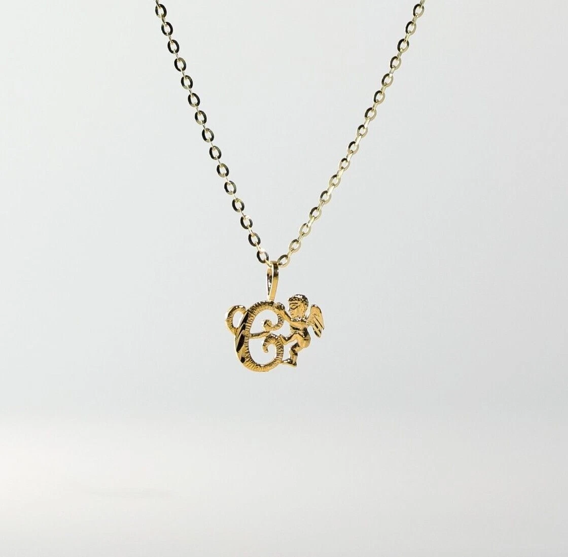 Angel necklace shop charm