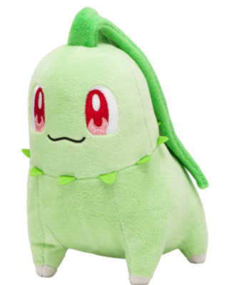 Pokemon Plush doll Chikorita anime pocket monster