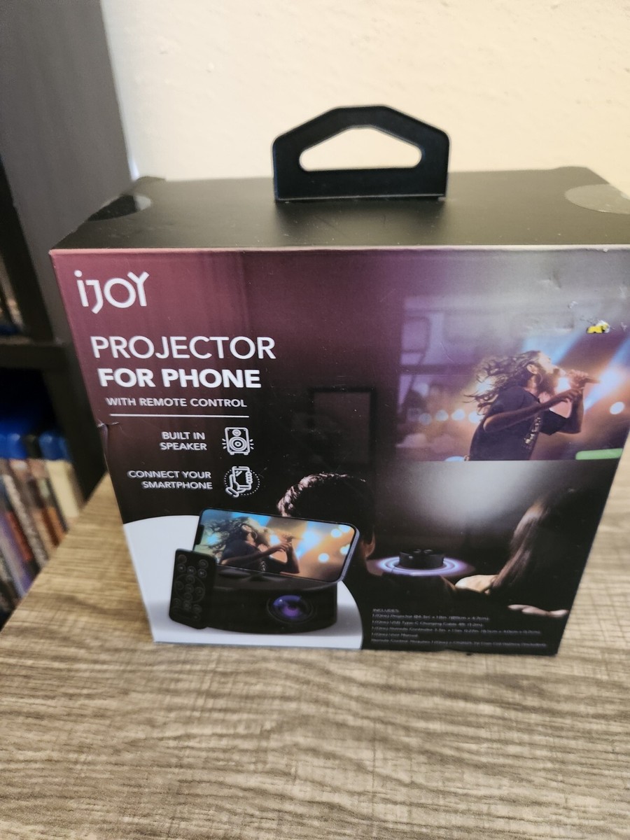 Ijoy Projector for Phone with Remote Control | eBay
