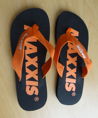 Flip Flops Herren MAXXIS Reifen Gr. L 42-45 Sandalen Badelatschen Zehentrenner