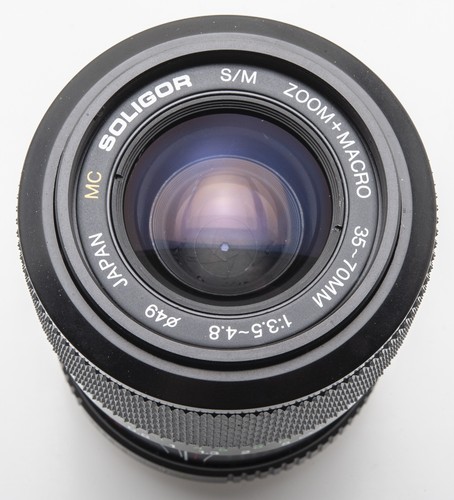 Soligor MC Zoom Macro S/M 35-70mm 3.5-4.8 1:3.5-4.8 - Minolta MD