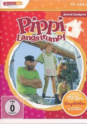 Pippi Langstrumpf - TV-Serie Komplettbox (5 DVDs) Neuwertig