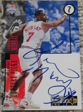 Lamond Murray Signed 1994-95 Upper Deck CC Rookie RC Redemption Card Cal Bears. rookie card picture