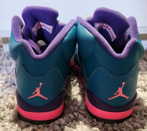 Air Jordan 5 Retro Tropical Teal 440892 307 - Picture 3 of 7