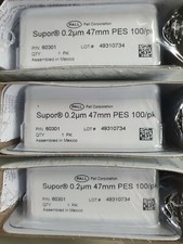5BOX x (100/paquete) P/N 60301 PALL Supor 200 filtros de disco de membrana 0,2 μm - 47 mm