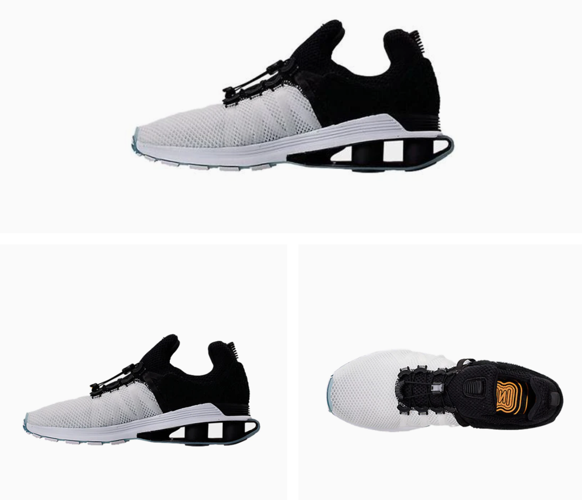 Size Nike Shox Gravity White Black for sale online