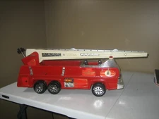 Vintage Tonka City of Blazedale Fire Rescue 2 Fire Truck Pressed Steel 24 " Long