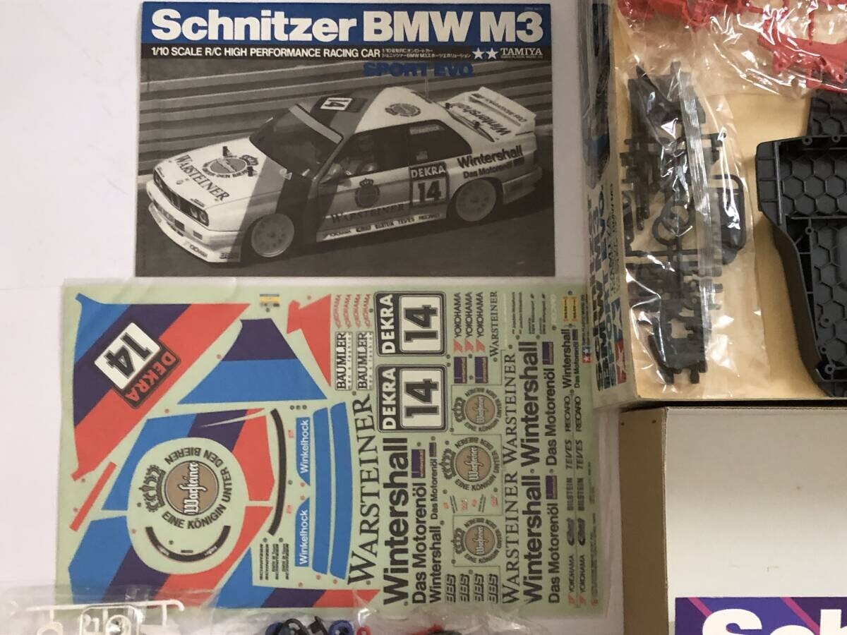 TAMIYA 1/10 RC Schnitzer BMW M3 Sport EVO. Raicng Car Model