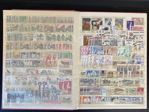 Tschechoslowakei Briefmarken Sammlung,GUT,Czechoslovakia stamps,GOOD - Bild 8 von 24