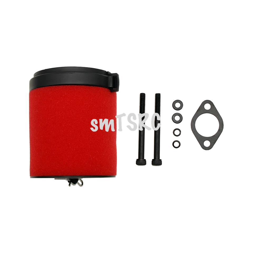 Air Filter Red Set for 1/5 HPI KM RV Baja 5B 5T 5SC 23cc-36cc Engine Parts - Image 2 of 4