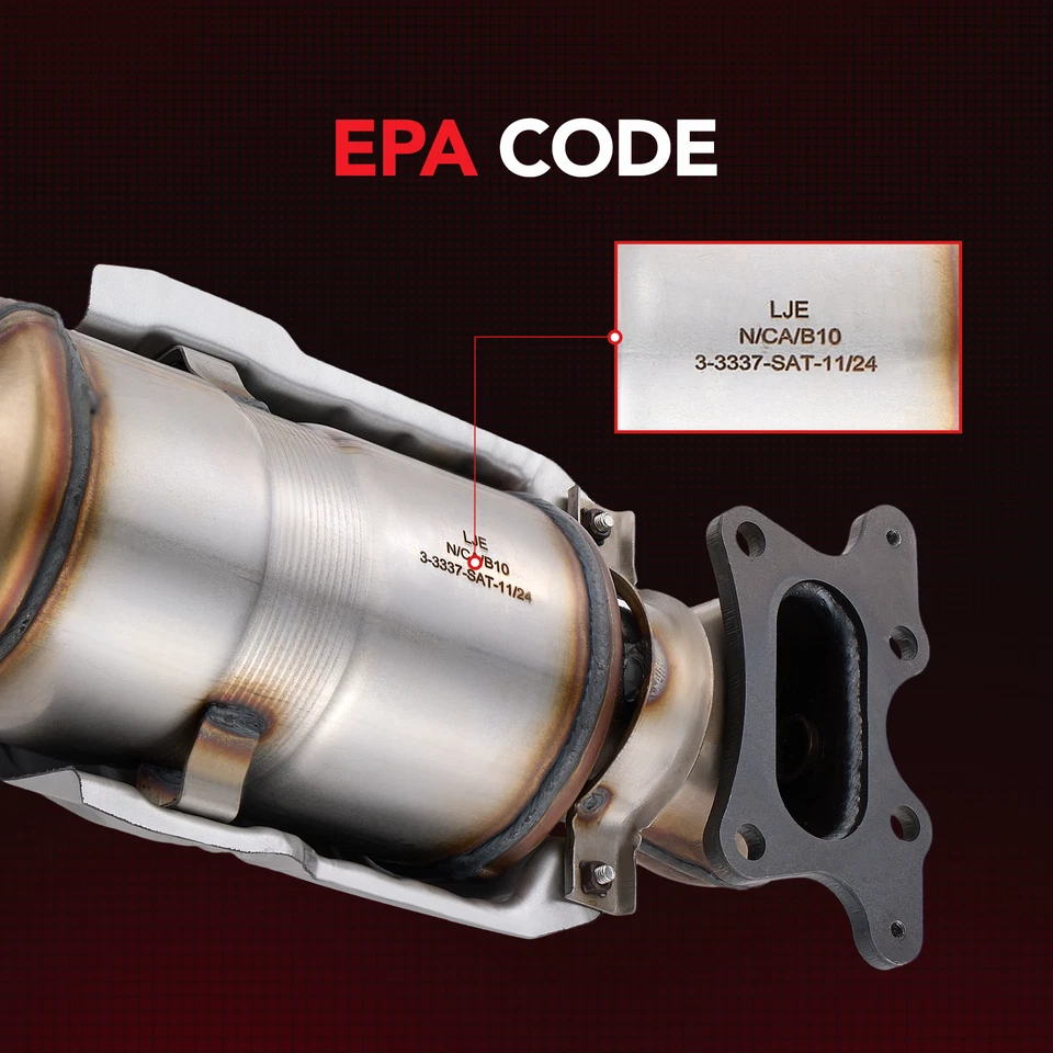 Convertidor catalítico colector de escape 16448 para Honda Civic 1,8 L 2006 2007-2011 Foto 2 de 4