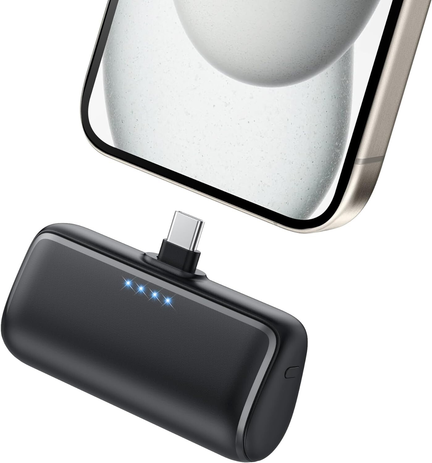 Portable Fast Charging Power Bank with Foldable USB C Design-image