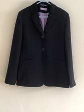 Kendal Women’s Black Single Breasted Tailored Suit Jacket Blazer Size-10 S New
