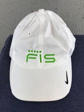 Nike Golf Hat White Adult One Size Embroidered Logo Adjustable New W Defect